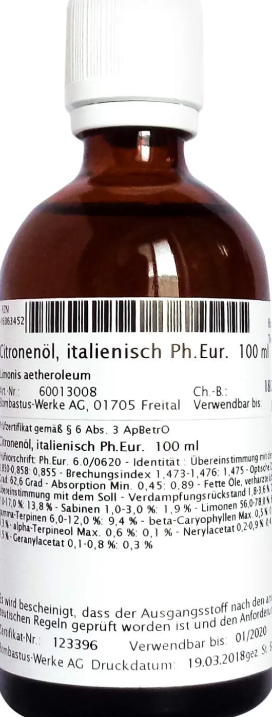 Citronenöl 100 ml