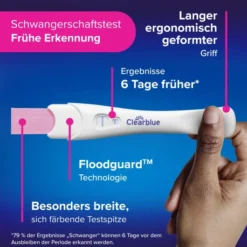 Clearblue Schwangerschaftstest Multicheck 4+1 Urin