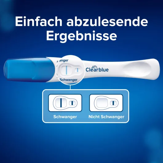 Clearblue Schwangerschaftstest frühe Erkennung und mit Wochenbestimmung 2 Teststäbchen