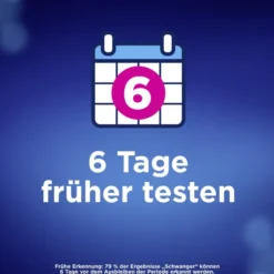 Clearblue Schwangerschaftstest frühe Erkennung und mit Wochenbestimmung 2 Teststäbchen