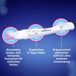 Clearblue Schwangerschaftstest frühe Erkennung und mit Wochenbestimmung 2 Teststäbchen