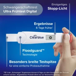 Clearblue Schwangerschaftstest Triple Check Ultra Früh 3er Set