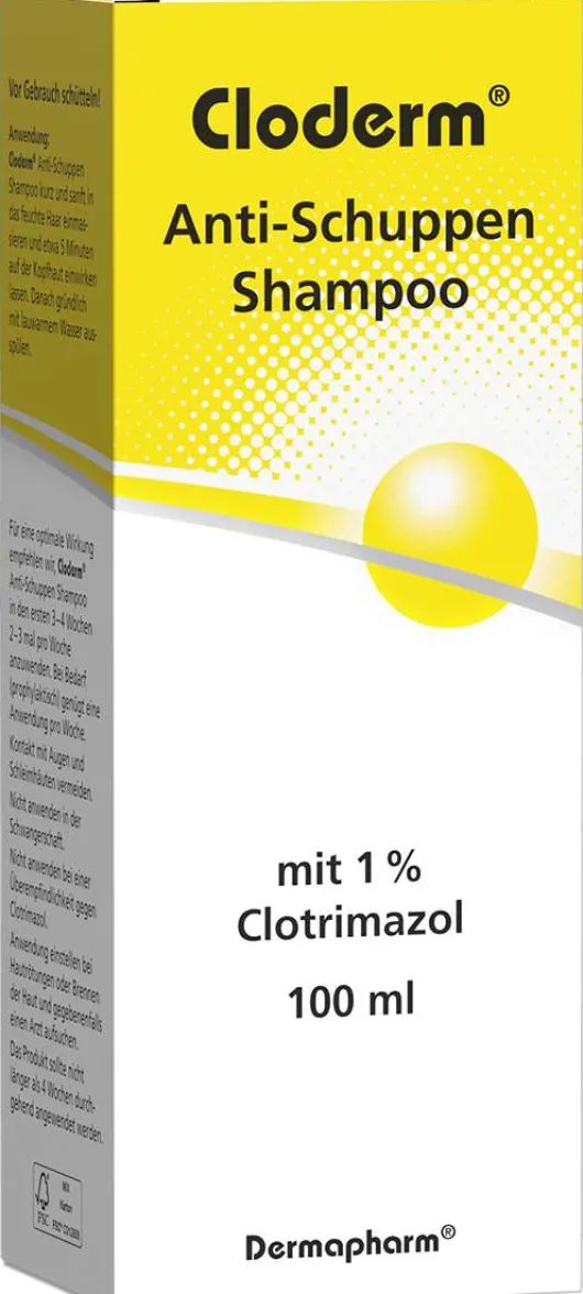 Cloderm Antischuppenshampoo 100 ml