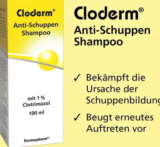 Cloderm Antischuppenshampoo 100 ml