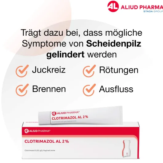 Clotrimazol AL 2% 20 g Vaginalcreme