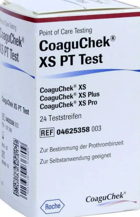 Coaguchek Xs Pt Test 24 Teststreifen