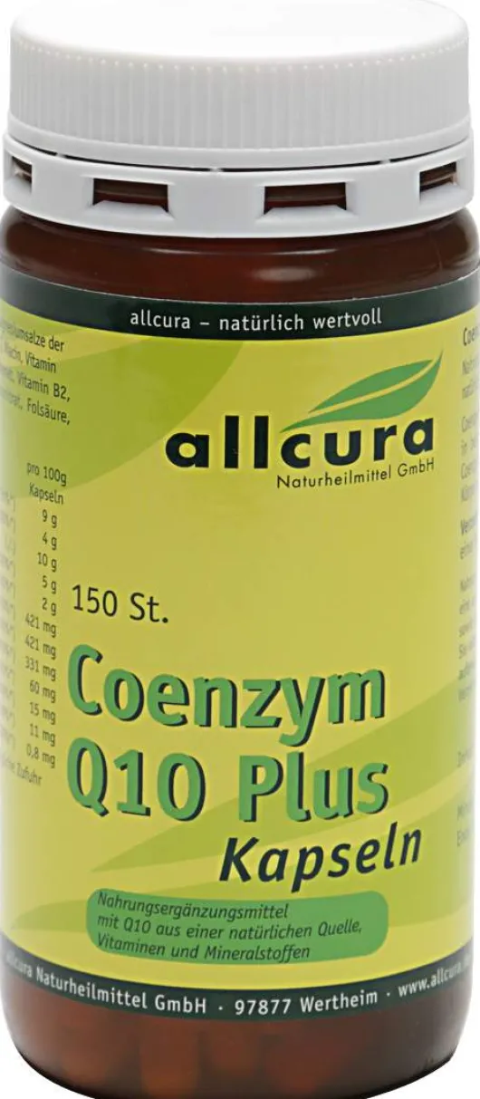 Coenzym Q10 Plus 150 Kapseln