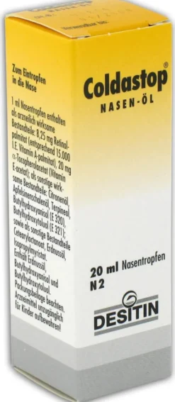 Coldastop Nasenöl 20 ml Nasentropfen