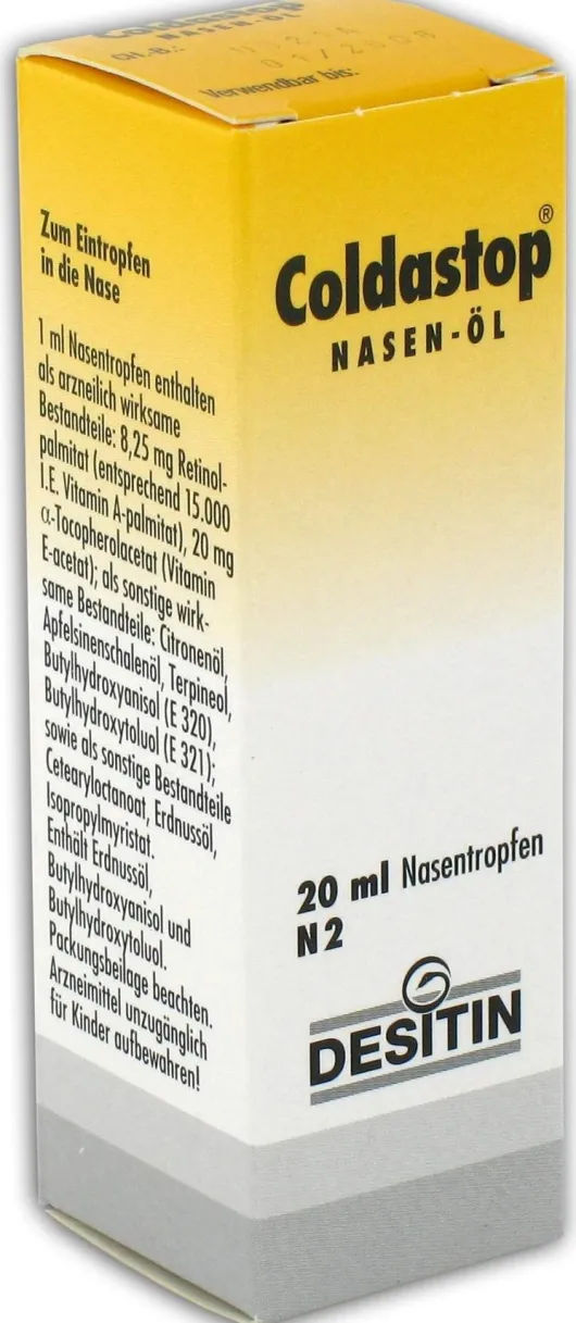 Coldastop Nasenöl 20 ml Nasentropfen