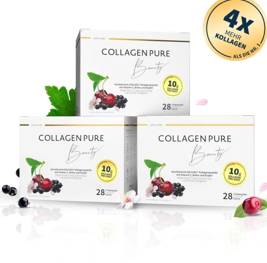 Collagen Pure Beauty Gold Edition 28 X 25 ml Trinkampullen