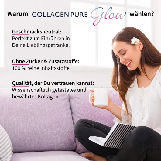 Collagen Pure Glow 100% Reines Kollagen 500 G