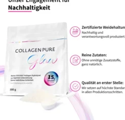 Collagen Pure Glow 100% Reines Kollagen 500 G