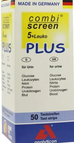 Combiscreen 5+leuko Plus Teststreifen