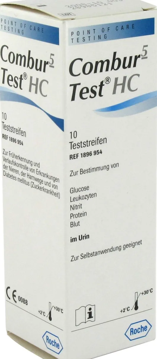 Combur 5 Test HC 10 Teststreifen