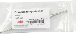 Comedonenquetscher Gebogen 14,5 cm 1 Stück