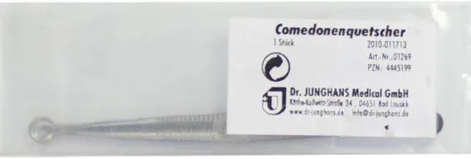 Comedonenquetscher 1 Stück