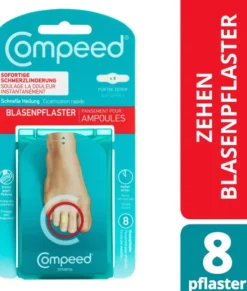Compeed 8 Blasenpflaster an den Zehen