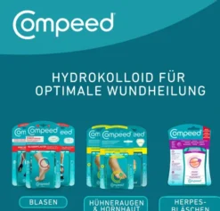 Compeed 8 Blasenpflaster an den Zehen