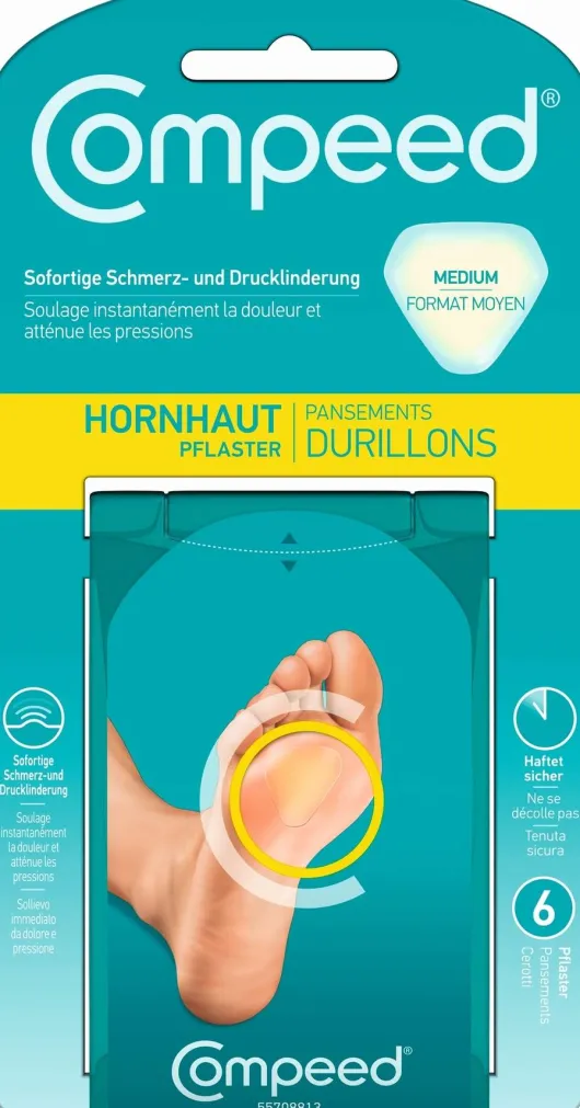 Compeed Hornhaut Pflaster 6 Stück