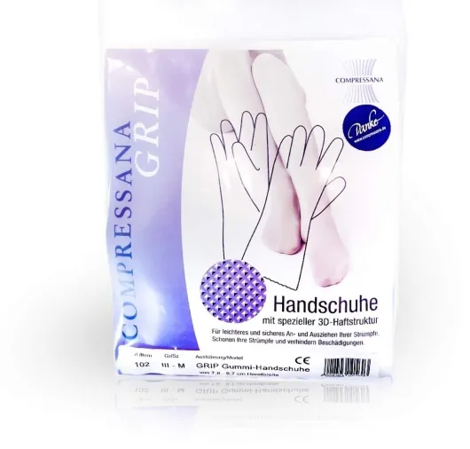 Compressana Gummihandschuhe Gr.3 Farbig
