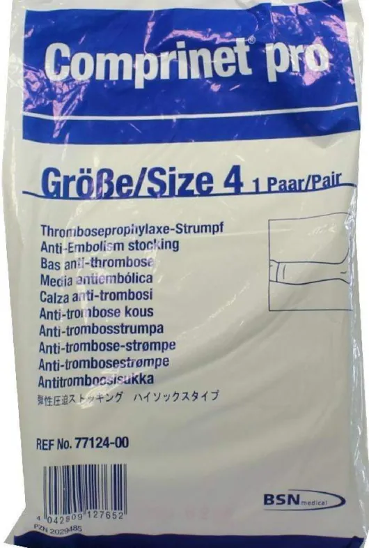Comprinet Pro Strumpf Knielang Gr.4