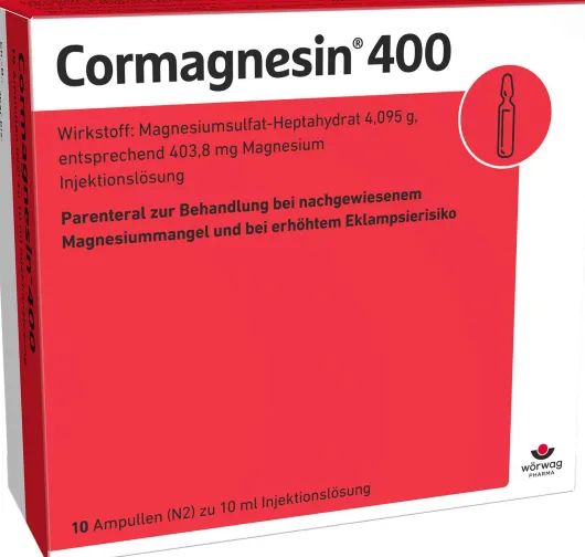 Cormagnesin 400 10 X 10 ml Ampullen