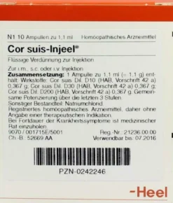 Cor Suis Injeel 1,1 ml 10 Ampullen