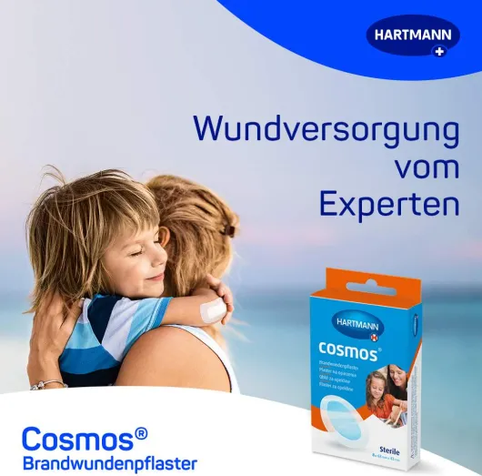 Cosmos 8 Brandwundenpflaster 43 mm X 68 mm