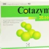 Cotazym 20.000 Pellets 200 Magensaftresistente Kapseln