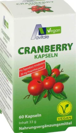 Cranberry Vegan 400 mg 60 Kapseln