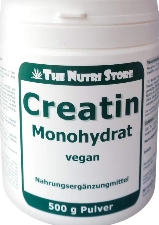 Creatin Monohydrat 100% Rein 500 G Pulver