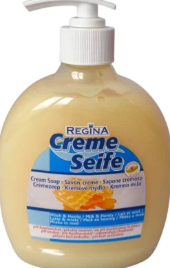 Creme Seife Milch & Honig im Spender Regina 500ml