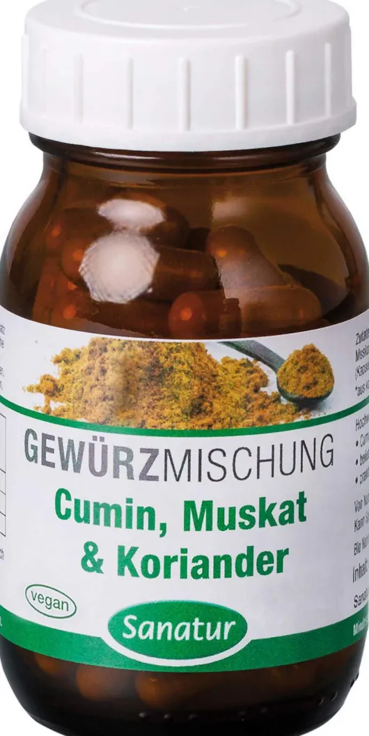 Cumin Muskat & Koriander Gewürzmischung 90 Kapseln