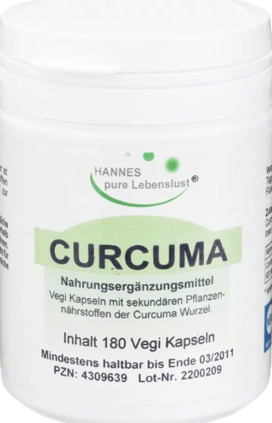Curcuma 180 Vegi Kapseln