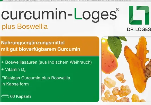 Curcumin Loges Plus Boswellia 60 Kapseln