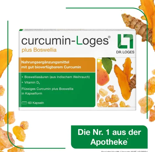 Curcumin Loges Plus Boswellia 60 Kapseln