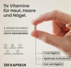 Cyb Haut Haare Nägel Multi-Komplex Hochdosiert 120 Kapseln