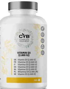 Cyb Vitamin D3 2000 I.E. Hochdosiert 365 Tabletten