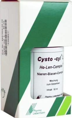 Cysto Cyl L Ho-Len-Complex Tropfen Nieren-Blasen-Complex 50 Ml...