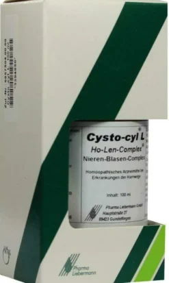 Cysto Cyl L Ho-Len-Complex Tropfen Nieren-Blasen-Complex 100 Ml...