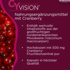 Cyvision Cranberry 30 Kapseln