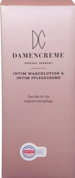 Damencreme Intim Pflegeset Cr.75ml+waschlot.200ml