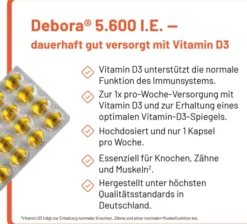 Debora 5600 I.E. 20 Kapseln
