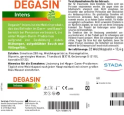 Degasin Intens 280 mg 32 Weichkapseln