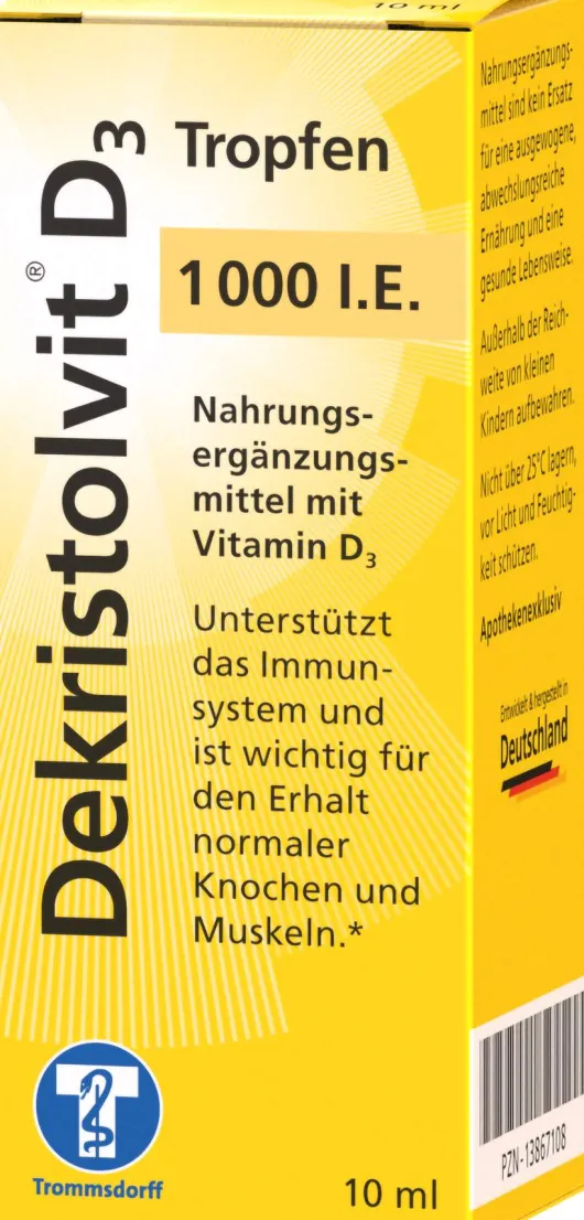 Dekristolvit D3 1.000 I.E. 10 ml Tropfen