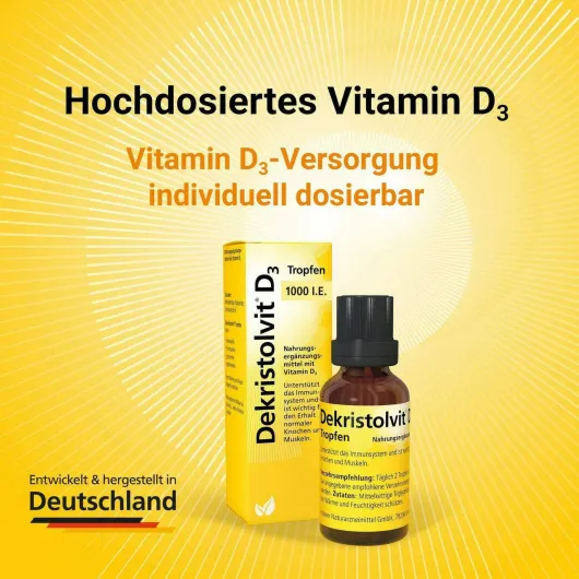 Dekristolvit D3 1.000 I.E. 10 ml Tropfen