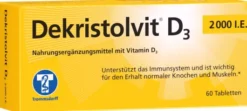 Dekristolvit D3 2.000 I.E. 60 Tabletten