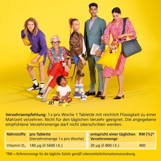 Dekristolvit D3 5.600 I.E. 60 Tabletten