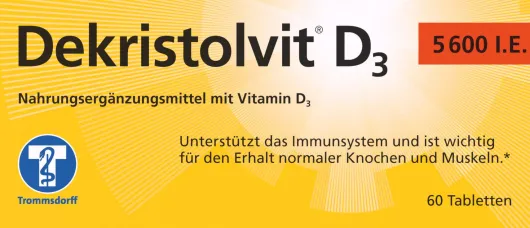 Dekristolvit D3 5.600 I.E. 60 Tabletten