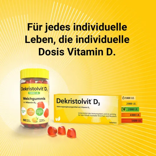 Dekristolvit D3 5.600 I.E. 60 Tabletten